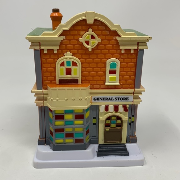 unbranded Other - Christmas village general store decoration hard plastic